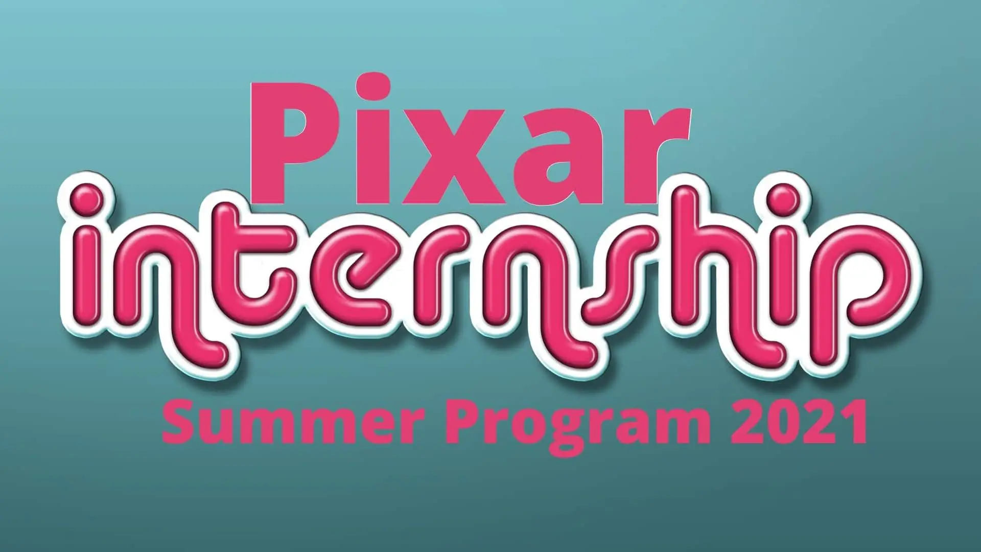 pixar internships