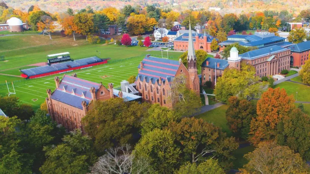Top 10 duurste universiteit ter wereld 2022 - Wesleyan University