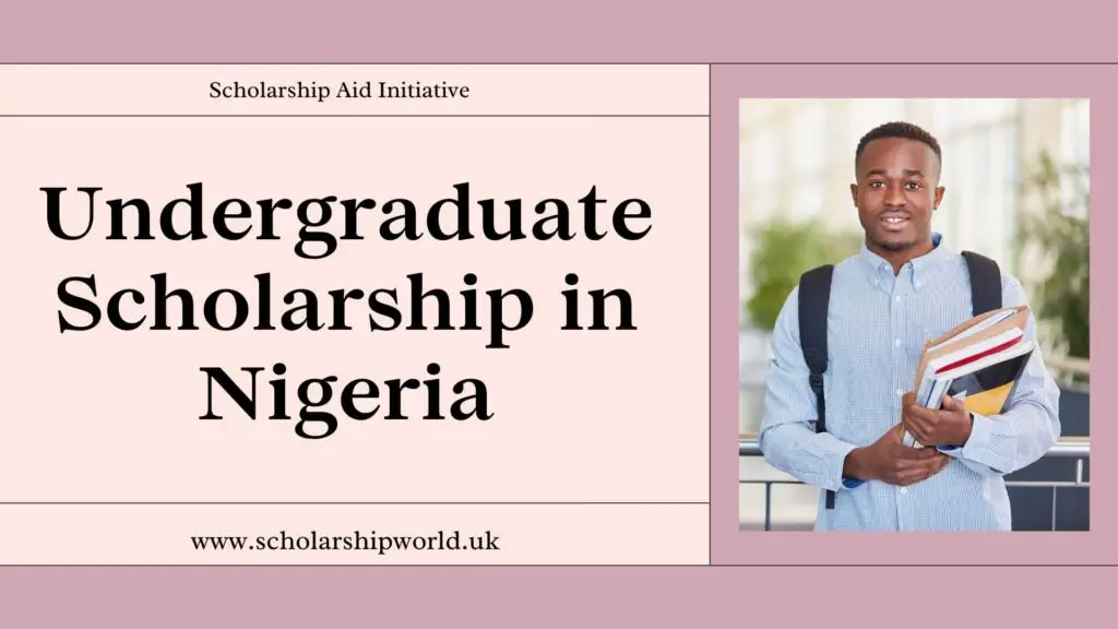 Undergraduate Scholarship in Nigeria - Full Guide 2022
