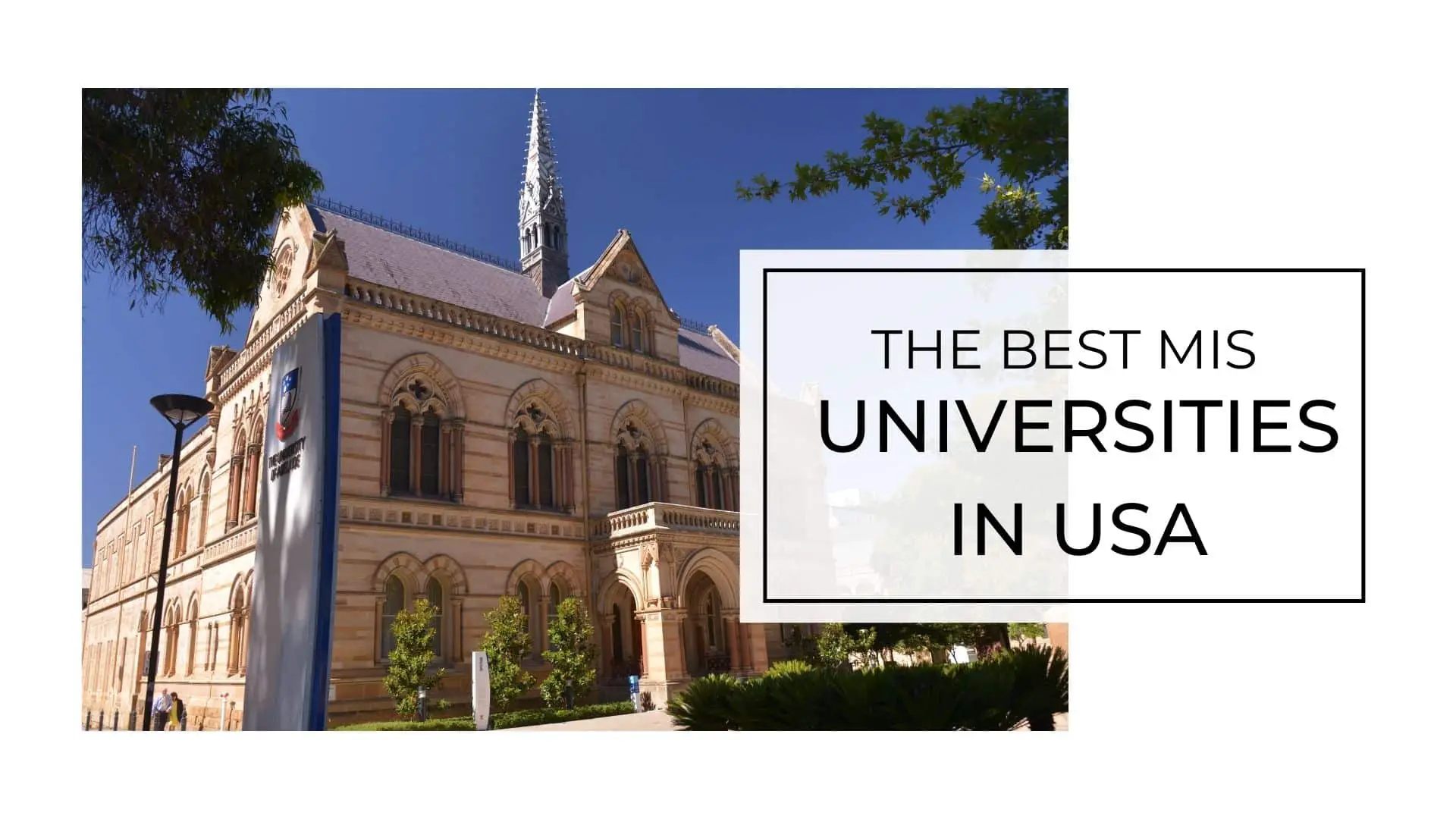 best mis universities in usa