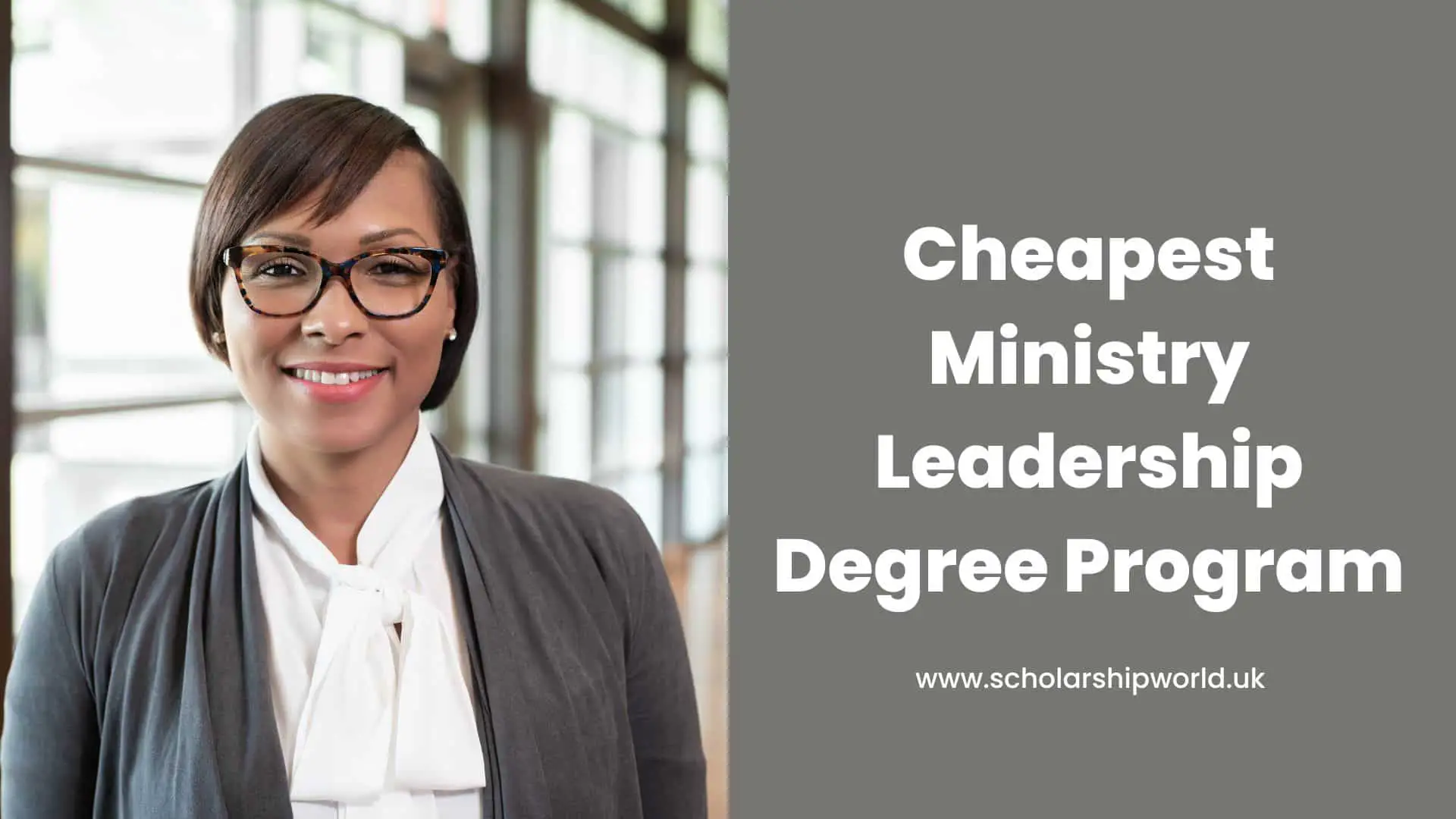 Cheapest Ministry Leadership Degree Program