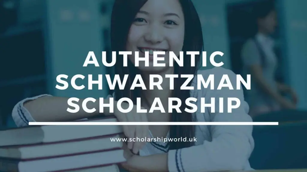 Authentic Schwartzman Scholarship